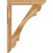 Ekena Millwork Olympic Slat Rough Sawn Bracket, Western Red Cedar, 4"W x 34"D x 46"H BKT04X34X46OLY06RWR - alternate 4